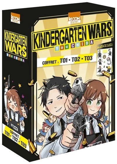 Coffret Kindergarten Wars vol. 1 à 3