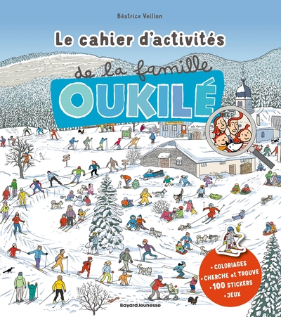 Le cahier d'activités de la famille Oukilé - Hiver: Le grand cahier d'activité de la famille Oukilé - Hiver