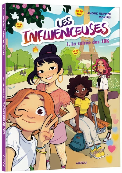 Les influenceuses, tome 1 : La soirée des 10K (BD)