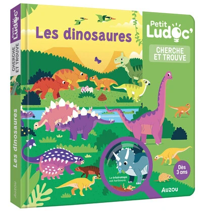 P'TIT LUDOC - CHERCHE ET TROUVE : LES DINOSAURES