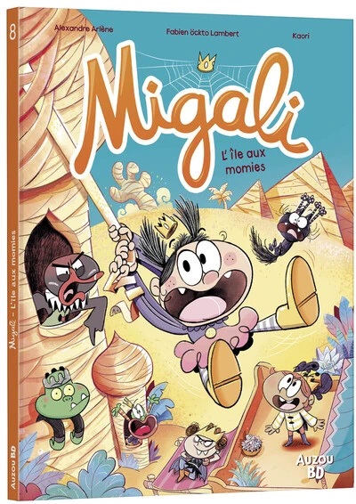 Migali, tome 8 : L'île aux momies