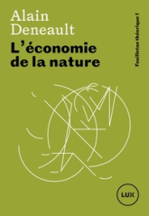 L'Economie de la nature - Feuilleton théorique