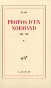 Les propos d'un normand : 1906-1914