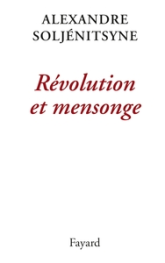 Révolution et mensonge