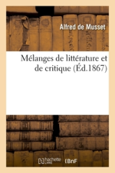 Mélanges de littérature et de critique (Éd.1867)