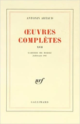 Oeuvres complètes, tome 17 : Cahiers de Rodez