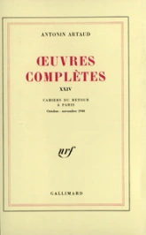 Oeuvres complètes, tome 24 : Cahiers du retour à Paris