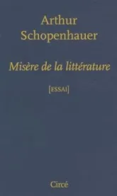 Misère de la littérature