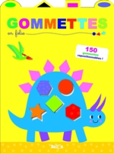 Gommettes en folie : Dinosaure