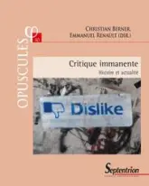 CRITIQUE IMMANENTE