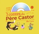 3 contes du Père Castor à écouter dès 3 ans : Roule Galette ; Poule Rousse ; La plus mignonne des petites souris (1CD audio)