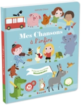 Mes premières chansons à l'infini  Livre sonore et d'éveil avec prise USB-C  Bébé dès 1 an