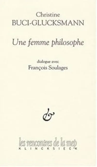 Une Femme philosophe