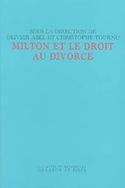 Milton et le droit du divorce
