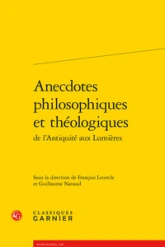 Anecdotes philosophiques et théologiques