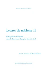 Lettres de noblesse II