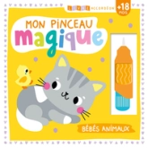 LIVRE ACCORDÉON - MON PINCEAU MAGIQUE - BÉBÉS ANIMAUX