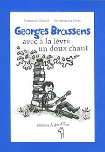 Georges Brassens avec à la lèvre un doux chant