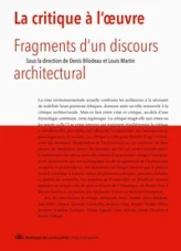 La critique à l'oeuvre. Fragment d'un discours