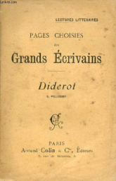 Lectures littéraires, pages choisies des grands écrivains. Diderot