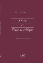 Marx et l'idée de critique