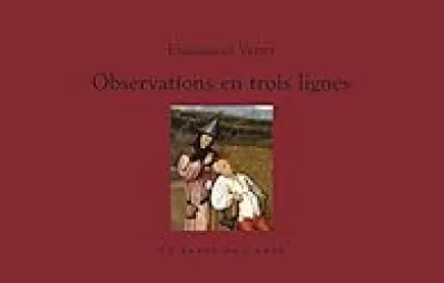 Observations en trois lignes