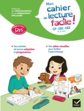 Mon cahier de lecture facile ! adapté aux enfants DYS ou en difficulté d'apprentissage