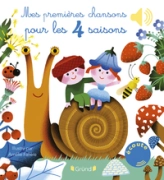 Mes premières chansons pour les 4 saisons  Livre sonore et d'éveil avec 6 puces sonores  Bébé dès 6 mois