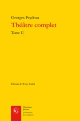 Théâtre complet, tome II