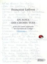 En nous des choses tues