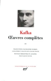 Kafka - Oeuvres complètes 1976 - La Pléiade