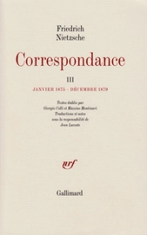 Correspondance, tome 3 :  Janvier 1875 - décembre 1879