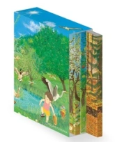 Les saisons - un magnifique coffret de 4 Livres accordéons