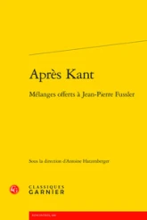 Après Kant
