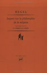 Leçons sur la philosophie de la religion