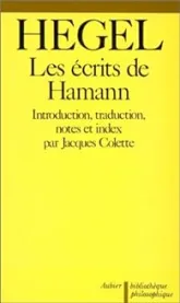 Les Écrits de Hamann