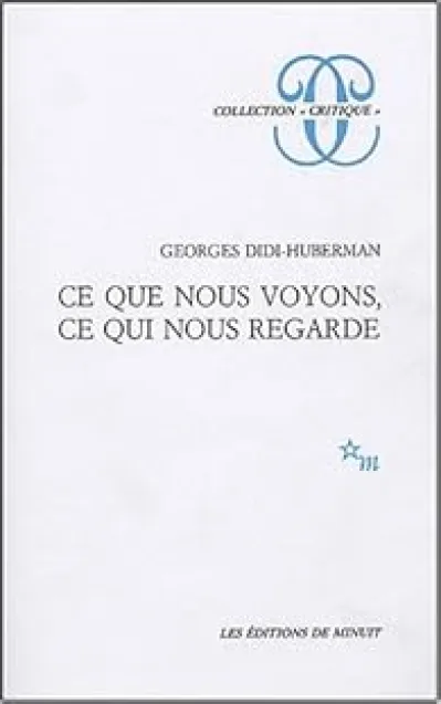 Ce que nous voyons, ce qui nous regarde
