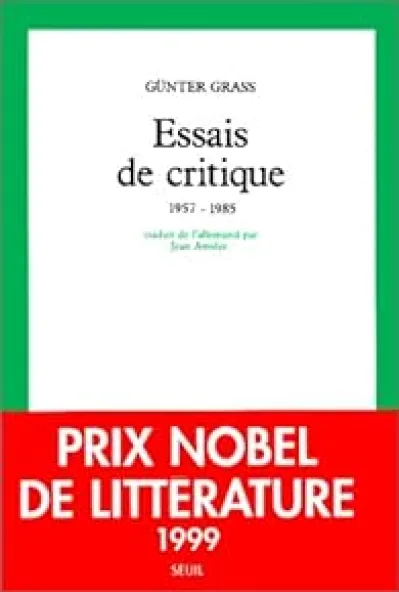 Essais de critique (1957-1985)