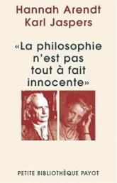 La philosophie n'est pas tout à fait innocente