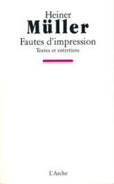 Fautes d'impression