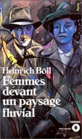 Femmes devant un paysage fluvial
