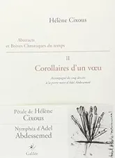 Abstracts et brèves chroniques du temps : Tome 2, Corollaires d'un voeu