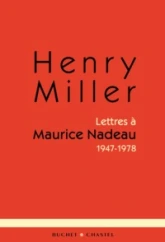 Lettres à Maurice Nadeau