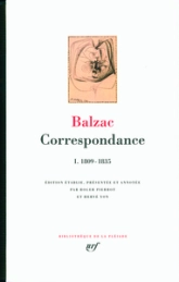 Correspondance, tome 1 : 1809 - 1835