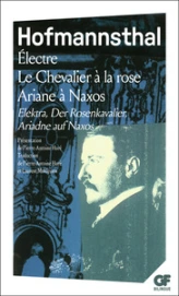 Electre - Le Chevalier à la rose - Ariane à Naxos (édition bilingue français-allemand)