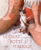 Le chat botté de rouge