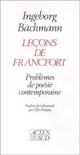 Leçons de Francfort