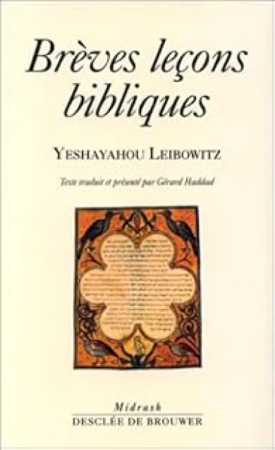 Brèves leçons bibliques