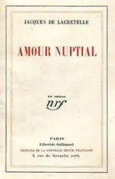 Amour nuptial