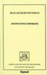 Institutions chimiques